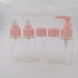 50ml Makyaj Ambalaj Seyahat Şişe Kiti, Vida Kapağı Seyahat Boyutu Şampuan Şişeleri
