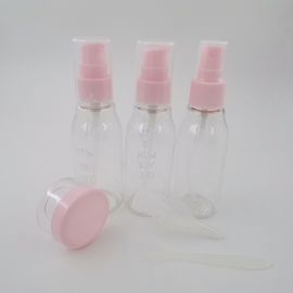 Geri Dönüşümlü Kozmetik 60ml Mini Seyahat Şişe Seti Püskürtme ile Dökülme