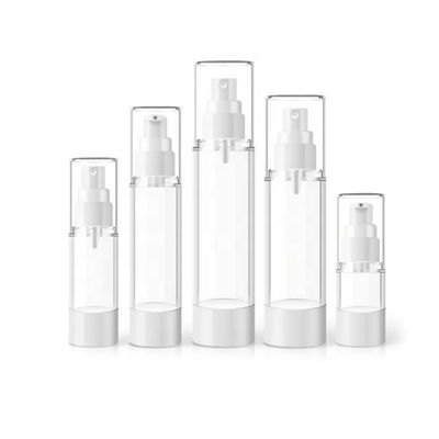 Kozmetik Ambalaj için 15ml 30ml 50ml PP Havasız Şişe